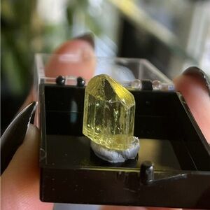 Yellow Apatite Crystal